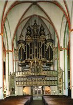 Die prächtige Orgel der St. Johanniskirche