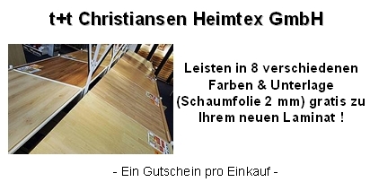 Coupon von t+t Christiansen Heimtex GmbH