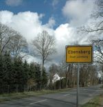 Ebensberg bildet das östliche Tor der Hansestadt Lüneburg.