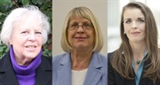 Die drei Stellvertreterinnen des Landrats: v.l. Stefi Brockmann-Wittich, Elke Stange und Nicole Ziemer.