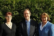 Das Team des Bildungs- und Integrationsbüros: v.l.n.r.: Silke Thunig, Martin Peters, Karin Kuntze